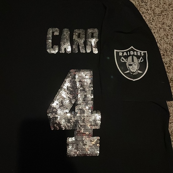 Raiders Carr #4 t-shirt - Picture 4 of 5